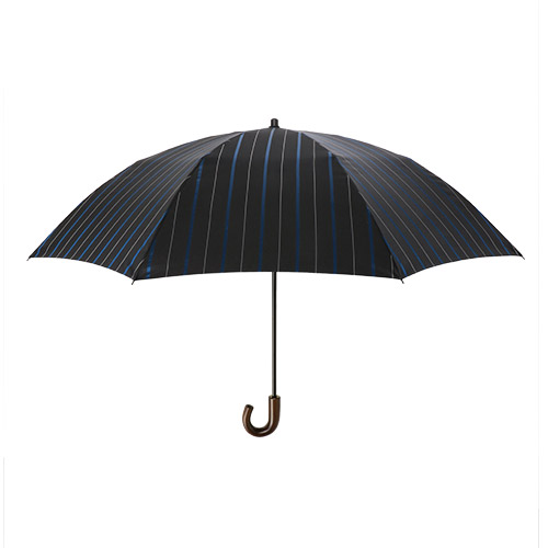 ＜ANA FINDS＞Ramuda チョークストライプ 2WAY折りたたみ傘