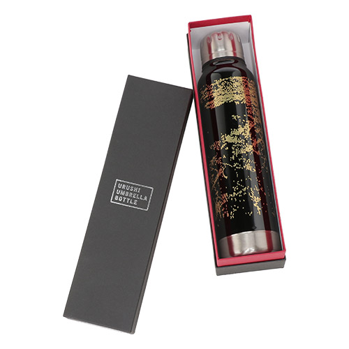 ＜ANA FINDS＞thermo mug × 土直漆器 うるしアンブレラボトル（ゴールド）