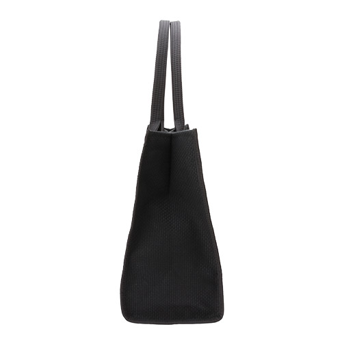 ＜sasicco＞スクエアトートL 黒