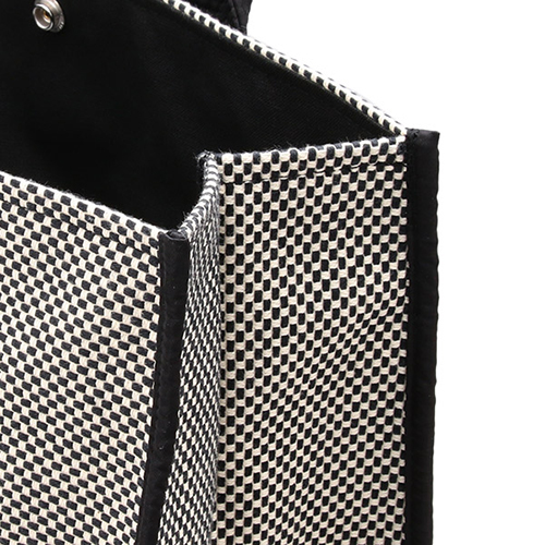 ＜sasicco＞スクエアトートL 消防刺子