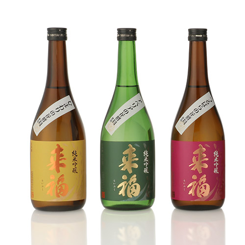 ＜来福酒造（茨城県）＞花酵母飲み比べセット【茨城県】