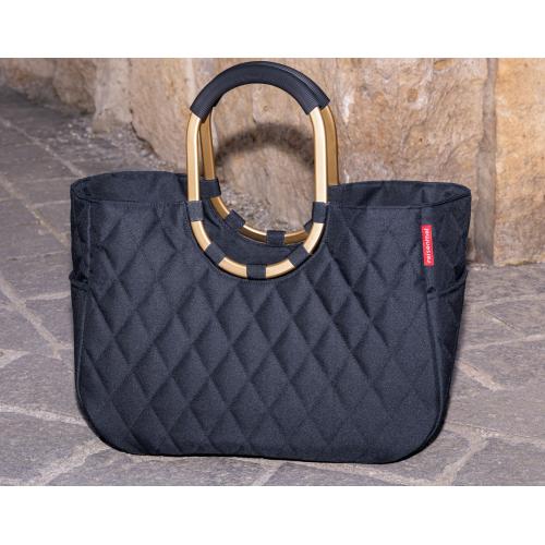 ＜Reisenthel＞ループショッパーL　フレーム　ミッドナイトゴールド