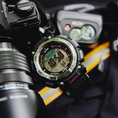 ＜カシオ＞PROTREK Climber Line 世界6局対応電波ソーラーウォッチ PRW-3400-1JF