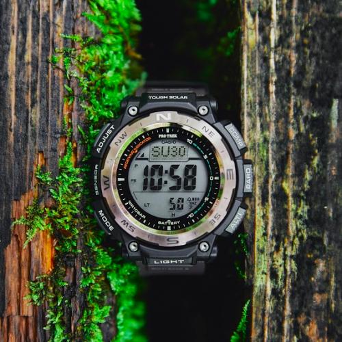 ＜カシオ＞PROTREK Climber Line 世界6局対応電波ソーラーウォッチ PRW-3400-1JF
