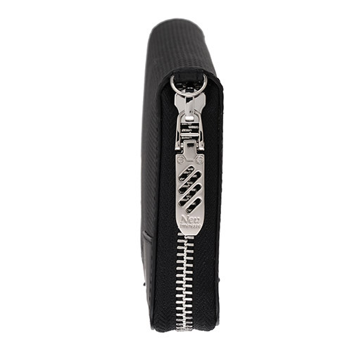 ＜ノイインテレッセ＞イクス　ファスナー長財布ハニーセル