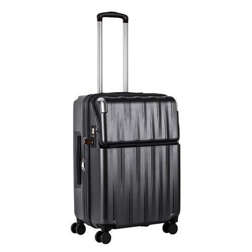 ＜TRAVELIST＞レスト　ブレーキ車輪付　Top Openキャリー Lサイズ