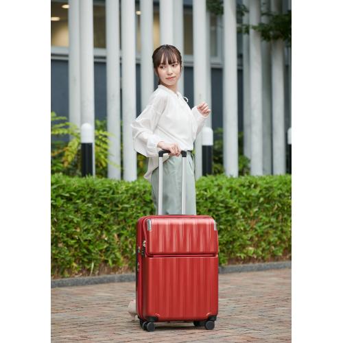 ＜TRAVELIST＞レスト　ブレーキ車輪付　Top Openキャリー Lサイズ