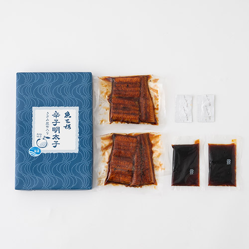 ＜京都伏見・魚三楼＞うなぎの蒲焼と明太セット