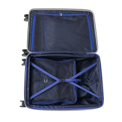 ＜ANAオリジナル＞フロントオープンキャリー 3～5泊の旅行向けサイズ（55L）ネイビー