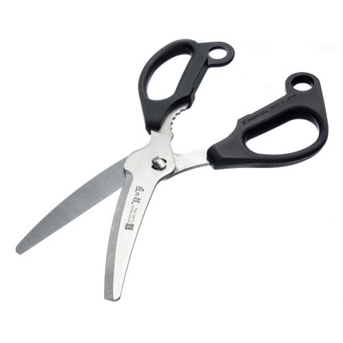 【日用雑貨】＜匠の技＞ステンレス製　引き切り型キッチンハサミ