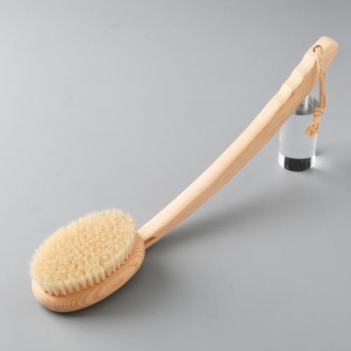 【日用雑貨】バスメイト　ボディブラシ　曲柄