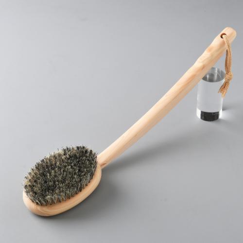 【日用雑貨】バスメイト　ボディブラシ　曲柄