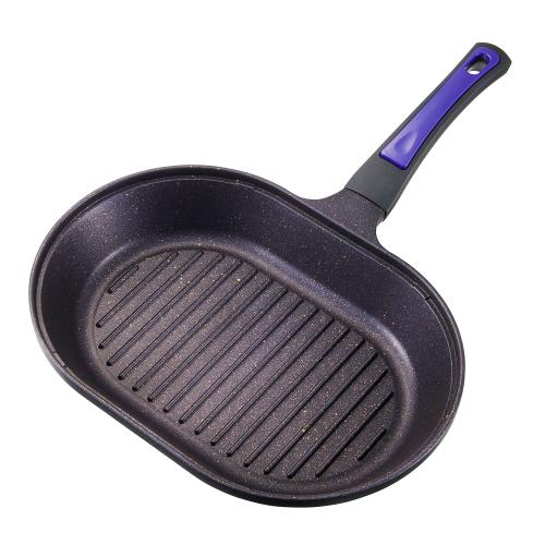 ＜ベストコ＞ヴォランテネオフィッシュ&グリルパン　IH　ガラス蓋付