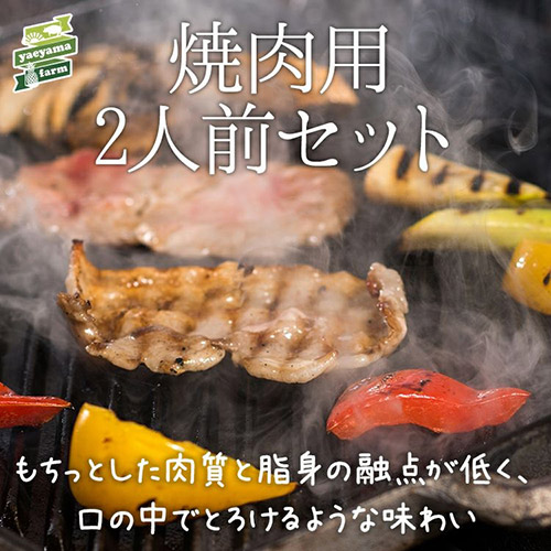 アグー豚（F1種） 南ぬ豚 焼肉用2人前セット