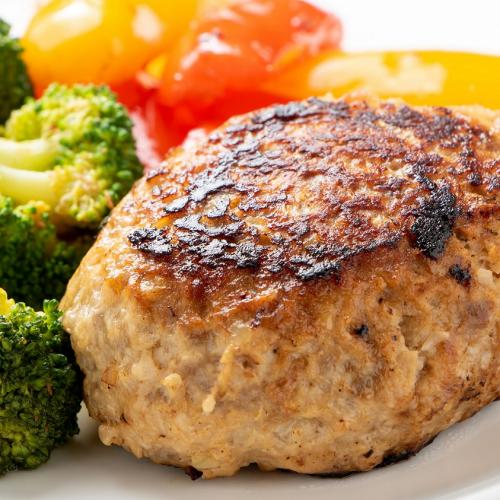 ＜米沢牛卸 肉の上杉＞牛タン入りハンバーグ6個