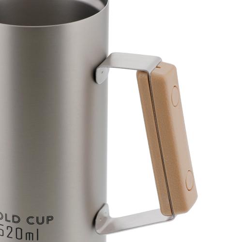 ＜ベストコ＞HOLD CUP　缶ホルダージョッキ　520ML