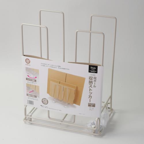 ＜ベストコ＞Style Storage　段ボール収納ストッカー　キャスター付