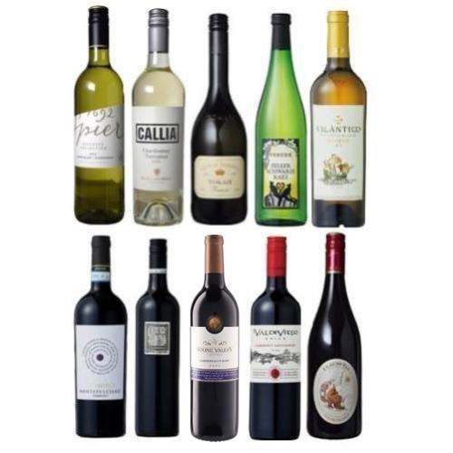 【送料当社負担】世界10か国周遊 ワインセット