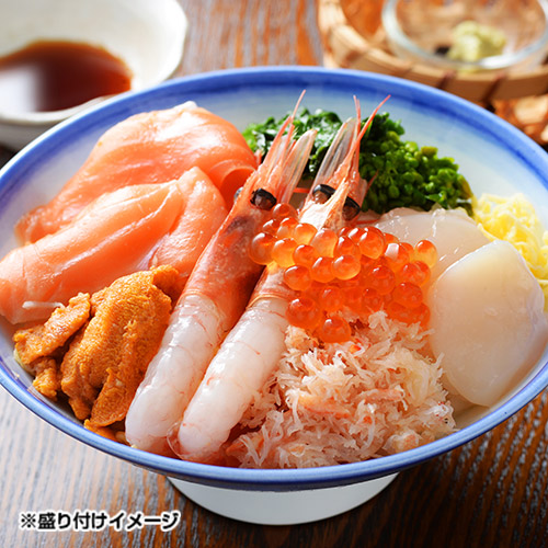 海の幸丼ぶりの具