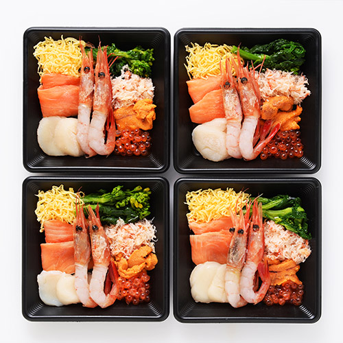 海の幸丼ぶりの具