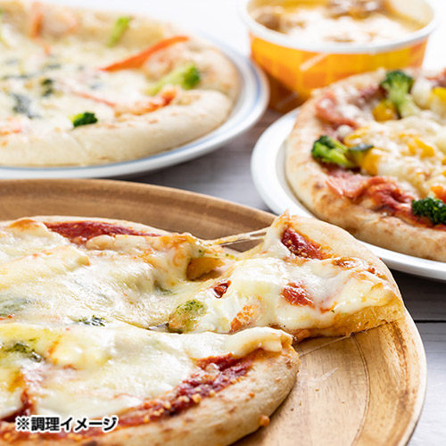 北海道チキンドリアとピザセット