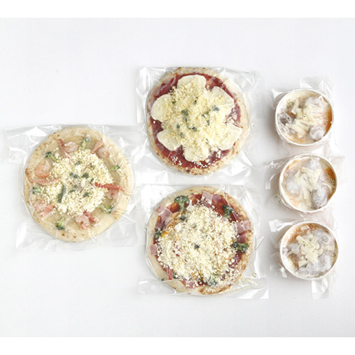 北海道チキンドリアとピザセット