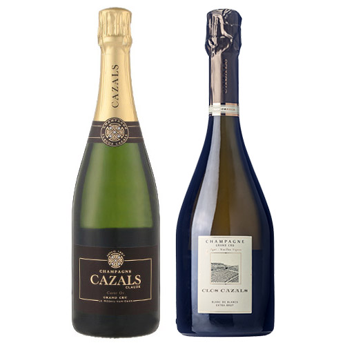 【送料当社負担】＜A-styleソムリエ厳選＞ブラン・ド・ブランの名手クロード・カザルの飲み比べ2本セット