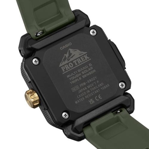 ＜カシオ＞PROTREK Climber Line 世界6局対応電波ソーラーウォッチ PRW-6900Y-3JF