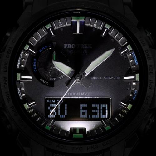 ＜カシオ＞PROTREK Climber Line 世界6局対応電波ソーラーウォッチ PRW-61FC-1JF