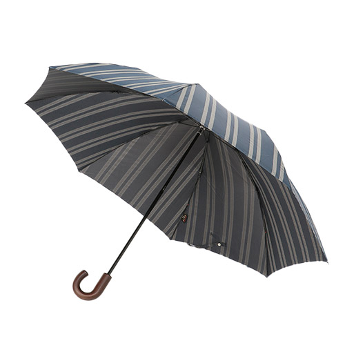 ＜ANA FINDS＞Ramuda レジメンタルストライプ 2WAY折りたたみ傘