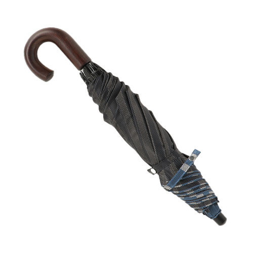 ＜ANA FINDS＞Ramuda レジメンタルストライプ 2WAY折りたたみ傘