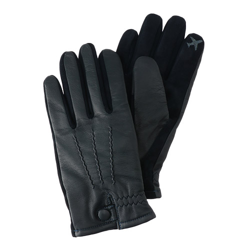 ＜ANA FINDS＞香川手袋 羊革メンズグローブ（タッチパネル対応）