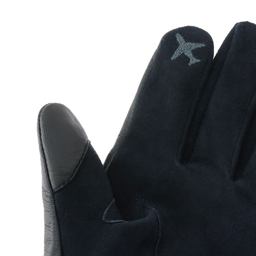 ＜ANA FINDS＞香川手袋 羊革メンズグローブ（タッチパネル対応）