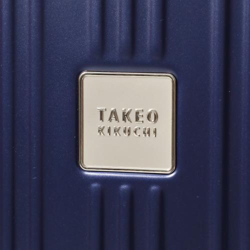 ＜TAKEO KIKUCHI＞ ワンプッシュロック機能 フレームハードキャリー ポリカーボネイト100％ アルミ製コーナーパット アルミフレーム 65L／ﾈｲﾋﾞｰ