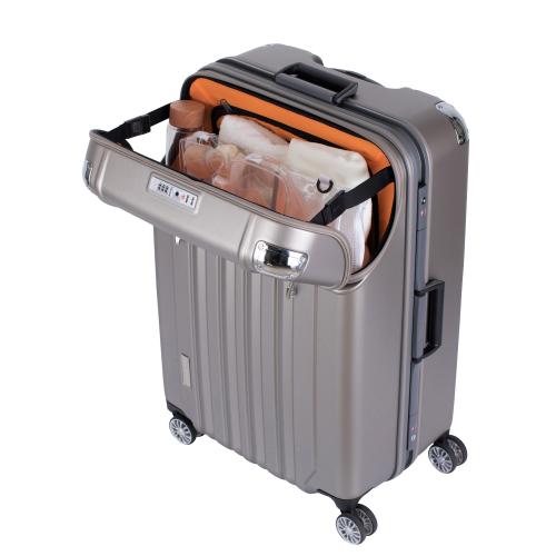 ＜TLAVELIST＞フレーム Top Openキャリー Lサイズ 100L