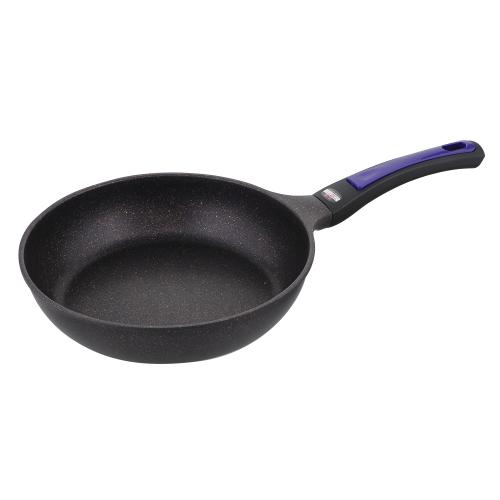 ＜ベストコ＞ヴォランテネオパープルダイヤモンドコートIHフライパン26cm