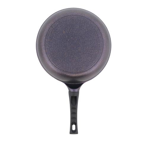 ＜ベストコ＞ヴォランテネオパープルダイヤモンドコートIHフライパン28cm