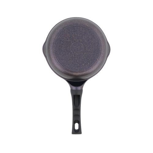 ＜ベストコ＞ヴォランテネオパープルダイヤモンドコートIHディープパン20cm