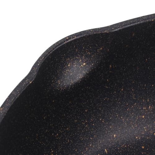 ＜ベストコ＞ヴォランテネオパープルダイヤモンドコートIHディープパン28cm