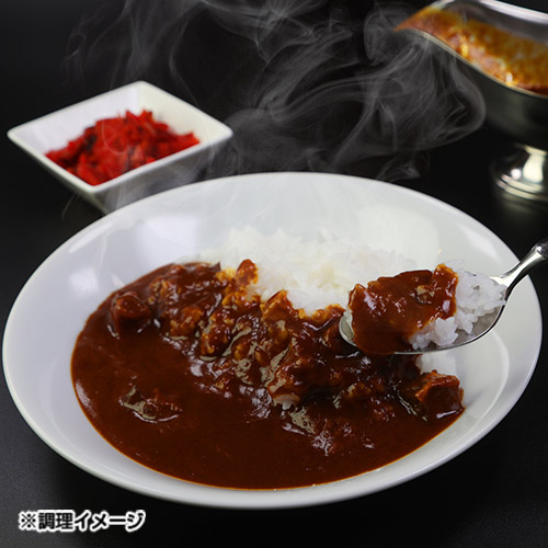 ＜米沢牛卸 肉の上杉＞米沢牛中辛マイルドカレー4個