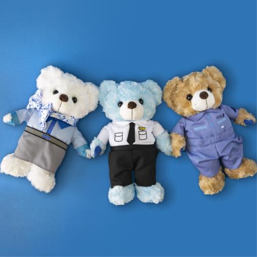 ＜ANAオリジナル＞ご当地ベアANAぬいぐるみセット