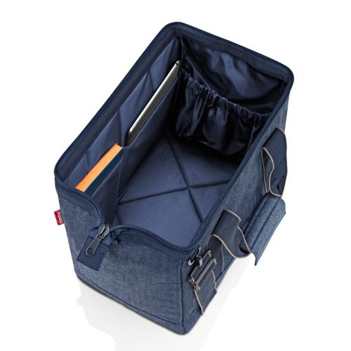 ＜Reisenthel＞オールランダーM ヘリンボーン ダークブルー