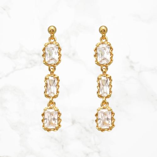 ＜グロッセ グラッセ＞Stardust ピアス ゴールド