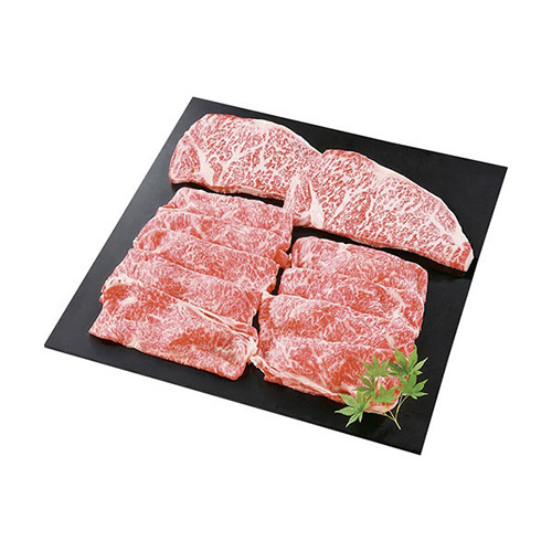 ＜モリタ屋＞京都産黒毛和牛のステーキ・すき焼用