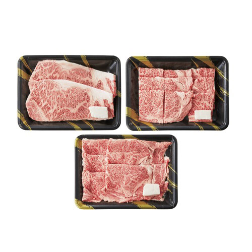 ＜米澤佐藤畜産＞米沢牛　ステーキ・すき焼・焼肉詰合せ