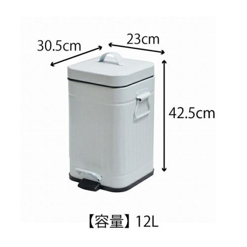 ＜Galva＞ダストボックス スクエア 12L