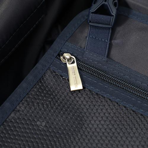 ＜TAKEO KIKUCHI＞ 前輪ストッパー フロントオープン機能 ジッパーハードキャリー ポリカーボネイト100％ 32L