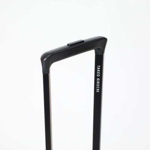 ＜TAKEO KIKUCHI＞ 前輪ストッパー フロントオープン機能 ジッパーハードキャリー ポリカーボネイト100％ 32L