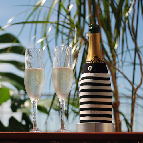 ＜OLENO＞ボトルクーラー ブラック＆ホワイト