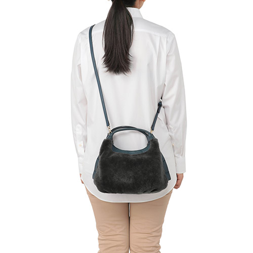 ＜アンデルセンバッグ＞ムートン・ギャザーS